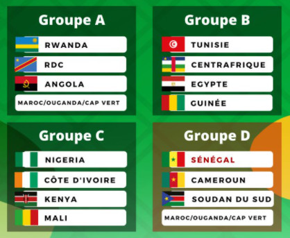 Tirage Afrobasket 2021 : Le Sénégal dans la poule D 