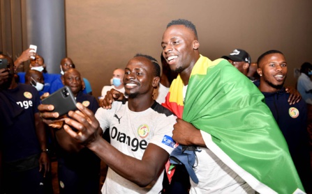 Equipe nationale : Les images de l'arrivée d'Edouard Mendy