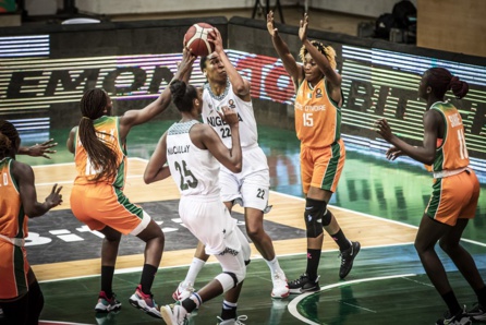 AFROBASKET DAME : Vainqueur de la Cote d’Ivoire, Le Nigéria file en demi-finale AFROBASKET DAME : Vainqueur de la Cote d’Ivoire, Le Nigéria file en demi-finale