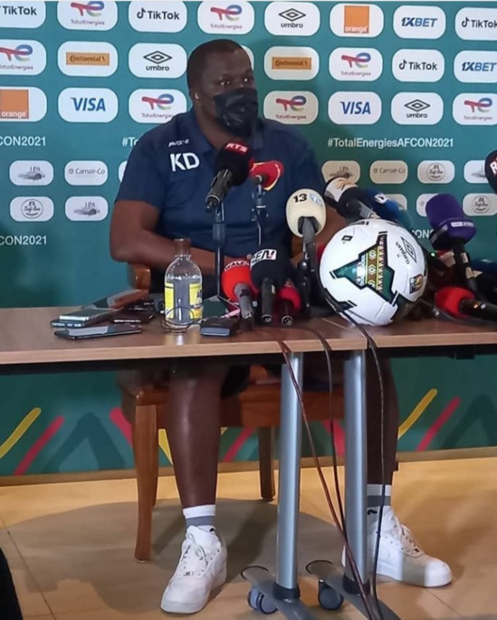 Can 2021/ Kaba Diawara, coach du Syli « Mes propos ont été mal interprétés » Can 2021/ Kaba Diawara, coach du Syli « Mes propos ont été mal interprétés »
