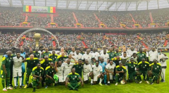 Match nul, 1-1, entre légendes sénégalaises et africaines
