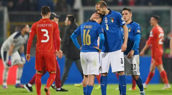 Barrages mondial zone Europe: L’Italie éliminée par la Macédoine du Nord, le Portugal domine la Turquie Barrages mondial zone Europe: L’Italie éliminée par la Macédoine du Nord, le Portugal domine la Turquie