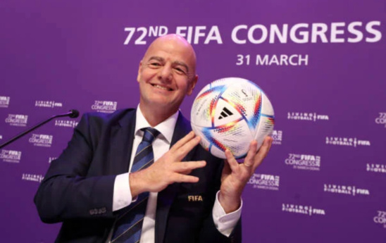 Présidence Fifa : Infantino candidat à un troisième mandat Présidence Fifa : Infantino candidat à un troisième mandat