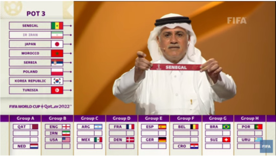 COUPE DU MONDE QATAR 2022 : Le Sénégal jouera le match d'ouverture contre le Pays Bas COUPE DU MONDE QATAR 2022 : Le Sénégal jouera le match d'ouverture contre le Pays Bas