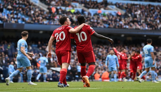Premier League : Sadio Mané marque son premier but à l’Etihad Stadium Premier League : Sadio Mané marque son premier but à l’Etihad Stadium