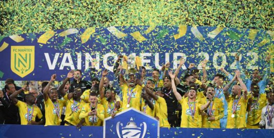 Coupe de France : FC Nantes remporte le trophée devant Nice Coupe de France : FC Nantes remporte le trophée devant Nice