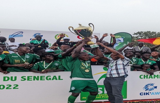 Ligue 1 : champion du Sénégal, Casa Sports fête le sacre Ligue 1 : champion du Sénégal, Casa Sports fête le sacre