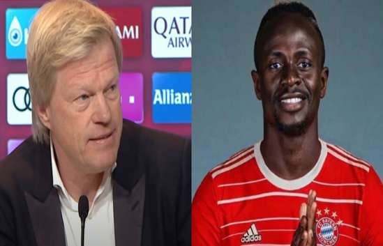 Bayern Munich : Les mots forts d’Oliver Kahn à l’endroit de Sadio Sadio . Bayern Munich : Les mots forts d’Oliver Kahn à l’endroit de Sadio Sadio .