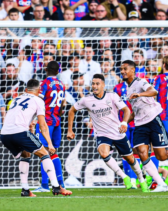 Premier League : Arsenal domine d'entrée Crystal Palace (0-2) Premier League : Arsenal domine d'entrée Crystal Palace (0-2)