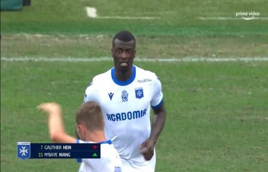 Ligue 1: AJ Auxerre perd Mbaye Niang pour deux matchs
