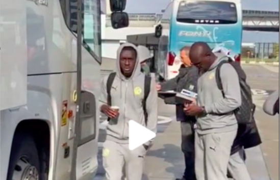 Match amical Sénégal-Iran : les Lions sont arrivés à Vienne ce lundi matin Match amical Sénégal-Iran : les Lions sont arrivés à Vienne ce lundi matin