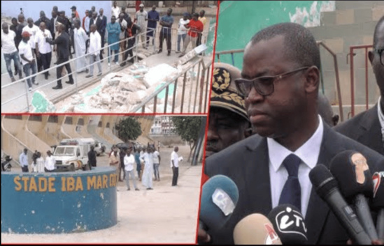 Iba Mar Diop: le stadium fermé jusqu'à nouvel ordre Iba Mar Diop: le stadium fermé jusqu'à nouvel ordre