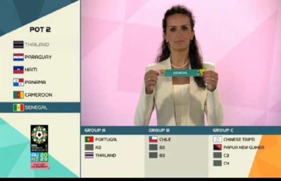 Urgent: Barrages Coupe du Monde Féminine, le Sénégal logé dans la poule B avec le Chili... Urgent: Barrages Coupe du Monde Féminine, le Sénégal logé dans la poule B avec le Chili...