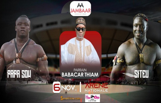 Papa Sow-Siteu, ce dimanche: l'arène retient son souffle, un combat de tous les dangers Papa Sow-Siteu, ce dimanche: l'arène retient son souffle, un combat de tous les dangers