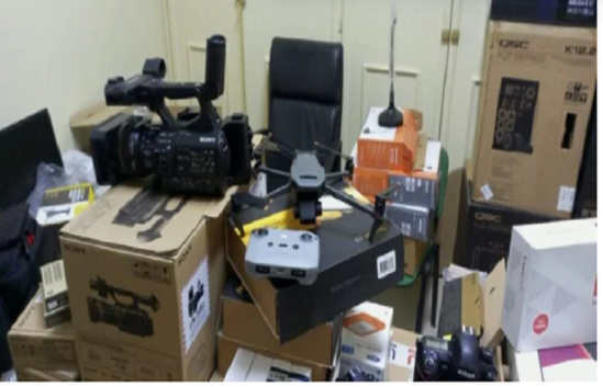 Dont de la FIFA: Augustin Senghor réceptionne un lot de matériel audiovisuel estimé environ à 100 millions de FCFA ! Dont de la FIFA: Augustin Senghor réceptionne un lot de matériel audiovisuel estimé environ à 100 millions de FCFA !