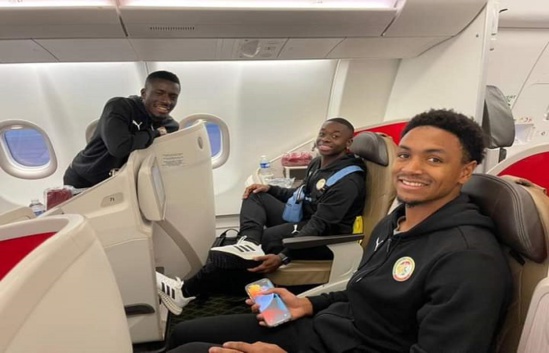 IMAGES : les Lions dans l'avion en direction de Doha IMAGES : les Lions dans l'avion en direction de Doha