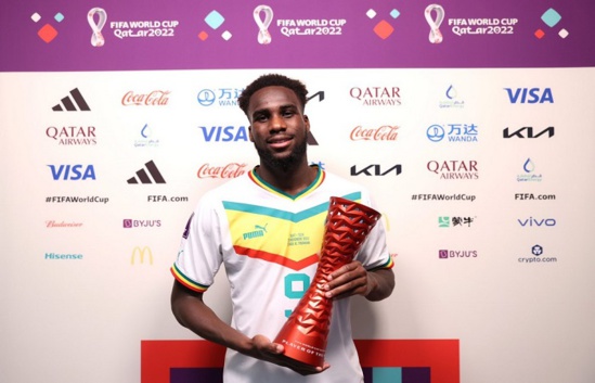 Coupe du monde 2022: Boulaye Dia élu homme du match Coupe du monde 2022: Boulaye Dia élu homme du match
