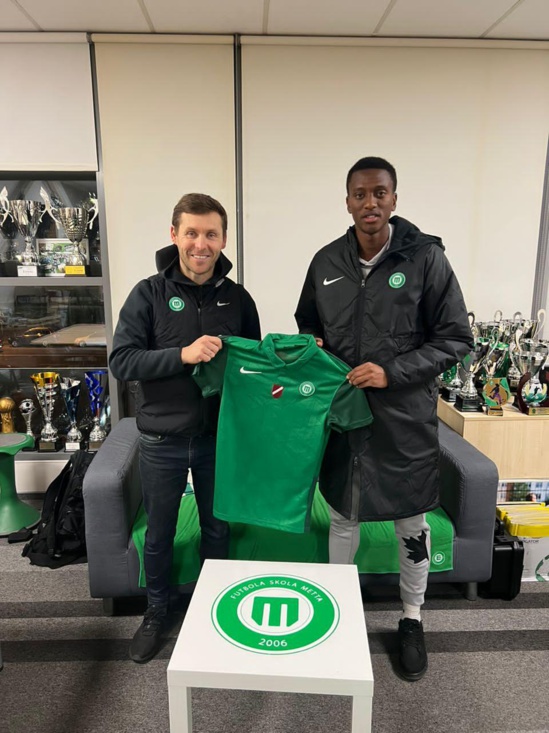 Génération Foot : Ousmane Sow signe en Lettonie Génération Foot : Ousmane Sow signe en Lettonie