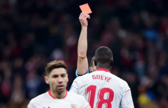 Liga : Séville tenu en échec, Pape Gueye expulsé Liga : Séville tenu en échec, Pape Gueye expulsé