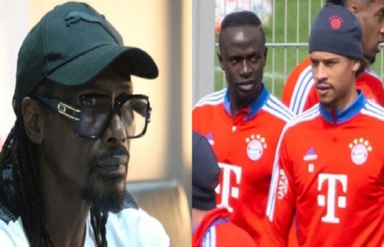 Sadio Mané et Leroy Sané : Aliou Cissé prend la parole Sadio Mané et Leroy Sané : Aliou Cissé prend la parole