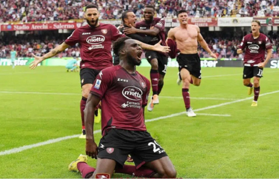 Série A : Boulaye Dia fête son 16e but Série A : Boulaye Dia fête son 16e but