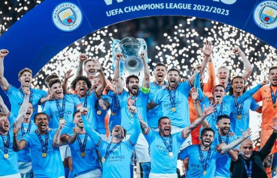 Ligue des champions : Manchester City au sommet de l’Europe Ligue des champions : Manchester City au sommet de l’Europe