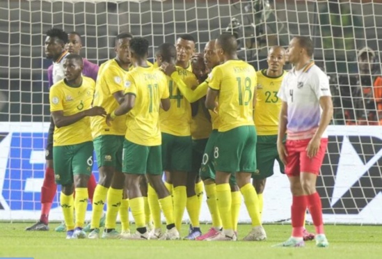CAN 2023 : L’Afrique du Sud corrige la Namibie et se relance (4-0) CAN 2023 : L’Afrique du Sud corrige la Namibie et se relance (4-0)