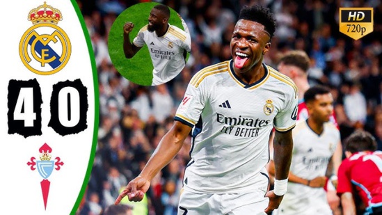 Liga : Vinicius buteur, le Real déroule Liga : Vinicius buteur, le Real déroule