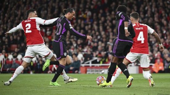 Ligue des Champions : Arsenal arrache le nul après une lutte acharnée contre le Bayern Munich Ligue des Champions : Arsenal arrache le nul après une lutte acharnée contre le Bayern Munich