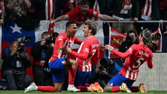 Ligue des Champions : l’Atlético de Madrid remporte le premier round face au Borussia Dortmund Ligue des Champions : l’Atlético de Madrid remporte le premier round face au Borussia Dortmund