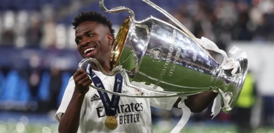 Ligue des champions: Vinicius Junior sacré meilleur joueur de la saison Ligue des champions: Vinicius Junior sacré meilleur joueur de la saison
