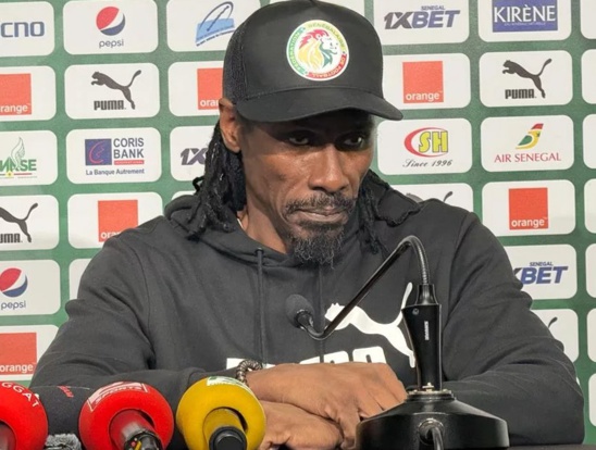 Aliou Cissé : « Nous avons perdu deux points » Aliou Cissé : « Nous avons perdu deux points »