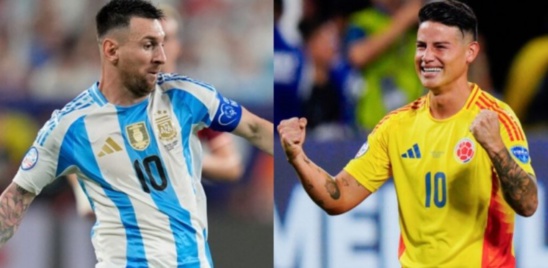Copa America : Argentine de Messi face à la Colombie de James pour la finale Copa America : Argentine de Messi face à la Colombie de James pour la finale