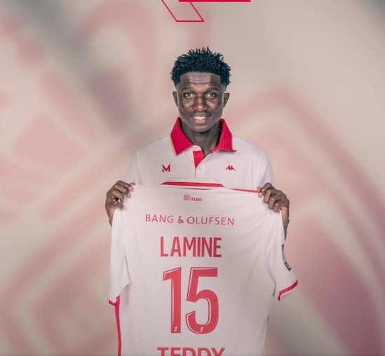 Monaco : le club officialise l’arrivé e de Lamine Camara Monaco : le club officialise l’arrivé e de Lamine Camara