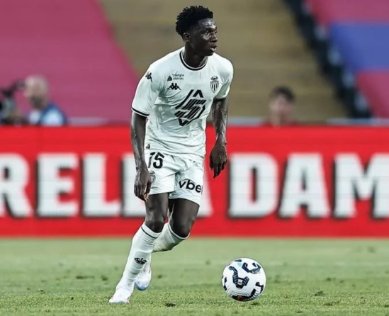 Monaco : Lamine Camara buteur puis expulsé Monaco : Lamine Camara buteur puis expulsé
