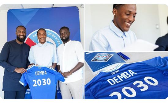 Pape Demba Diop s’engage avec le RC Strasbourg pour cinq saisons Pape Demba Diop s’engage avec le RC Strasbourg pour cinq saisons