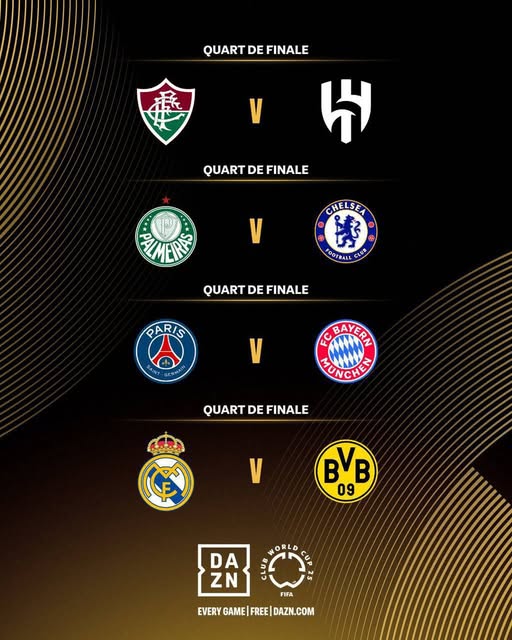 CDM des clubs: programme complet des quarts de finale CDM des clubs: programme complet des quarts de finale