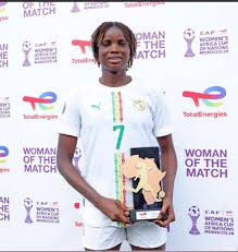 Mama Diop frappe fort d’entrée : doublé et titre de MVP pour lancer les Lionnes Mama Diop frappe fort d’entrée : doublé et titre de MVP pour lancer les Lionnes