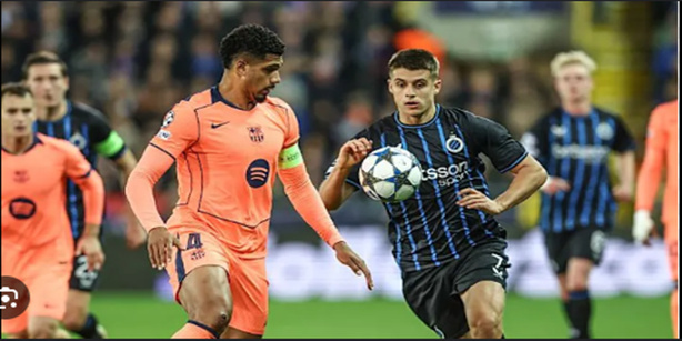 LDC : Marseille perd, Barça tenu en échec, Inter et City assurent