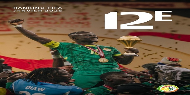 Classement FIFA : le Sénégal occupe la 12ᵉ place mondiale