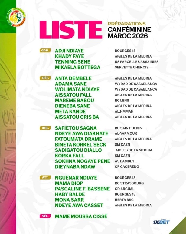 Mickaëla Bottega : « Jouer pour le Sénégal pour rendre un hommage à ma grand-mère » Mickaëla Bottega : « Jouer pour le Sénégal pour rendre un hommage à ma grand-mère »