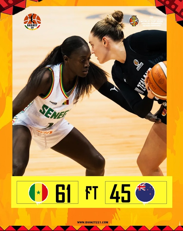 Basket-Tournoi qualificatif mondial 2026: le Sénégal inscrit sa première victoire Basket-Tournoi qualificatif mondial 2026: le Sénégal inscrit sa première victoire