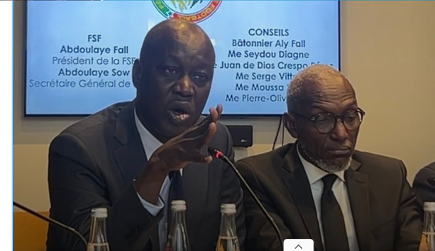 Arbitrage et corruption : Me Seydou Diagne annonce une offensive judiciaire internationale Arbitrage et corruption : Me Seydou Diagne annonce une offensive judiciaire internationale