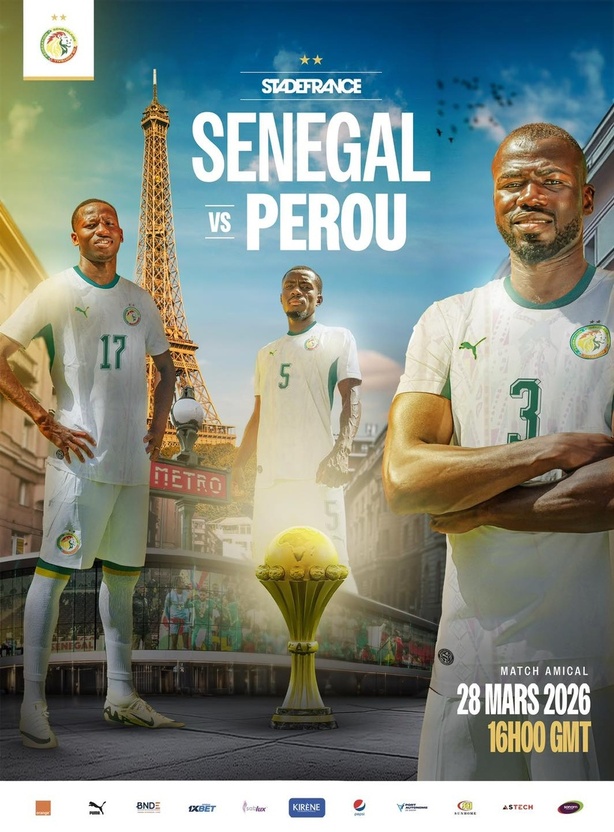Amical : Senegal-Pérou, ce samedi, la Coupe présentée à la diaspora au stade France
