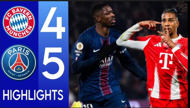 LDC : Un match dingue entre le PSG et le Bayern (5-4) LDC : Un match dingue entre le PSG et le Bayern (5-4)