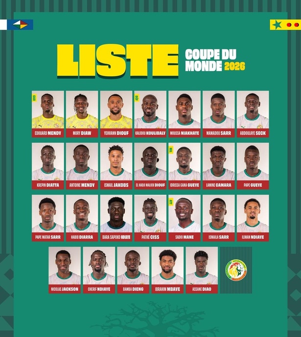 Mondial 2026 : Pape Thiaw dévoile sa liste, Moustapha Mbow et Ilay Camara écartés