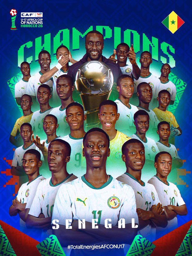 CAN U17 : le Sénégal bat la Tanzanie en finale et remporte le trophée CAN U17 : le Sénégal bat la Tanzanie en finale et remporte le trophée