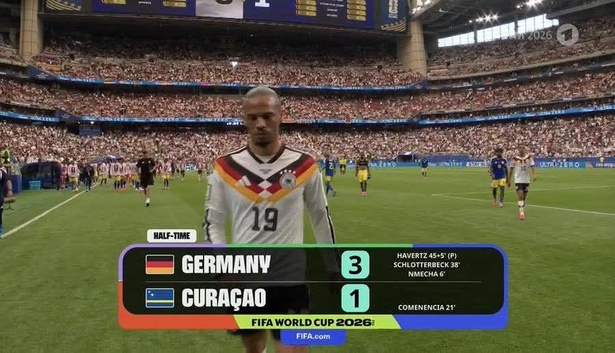 Coupe du monde 2026 : L’Allemagne corrige Curaçao (7-1) pour son entrée en lice Coupe du monde 2026 : L’Allemagne corrige Curaçao (7-1) pour son entrée en lice
