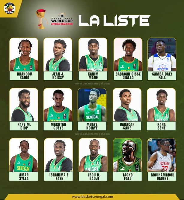 Éliminatoires Coupe du monde FIBA 2027 : Desagana Diop dévoile sa liste pour la Fenêtre 3 Éliminatoires Coupe du monde FIBA 2027 : Desagana Diop dévoile sa liste pour la Fenêtre 3