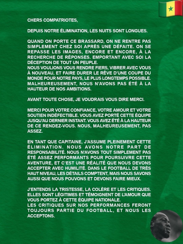 Mondial 2026 : Kalidou Koulibaly brise le silence et rejette toute ingérence dans les convocations